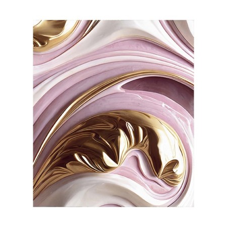 Notebook of 48 sheets in the Calligrata TOP "Marble Light", cover coated cardboard, twin-fluid, foil embossing, offset unit, whiteness 95%, mix-5