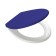 Miami toilet seat, blue color