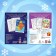 A set of coloring by numbers "New Year's animals", 2 pcs. 16 p.