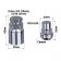 Secretary nuts Skyway, M12x1.50 32mm, closed sphere, 5 ray, 2 cl, chromium, set 4 pcs