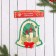 Christmas tree decoration "Bell with candles" 15x16.5 cm
