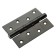 Steel Universal Steel MS 100x70x2.5-4BB BL, 1pcs, Black