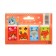 A set of magnetic bookmarks "cats that live in books", 4 pcs.