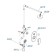 The shower system wasserkraft a16629, built -in, tropical shower, shower, chromium