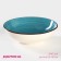 Plate ceramic deep shade "sea world", 540 ml, d = 18 cm, blue color