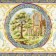 Ethel towel Renaissance Landscape 40x73 cm, 100% cotton, sarzha 190 g/m2