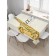 The tablecloth “Jazz is everywhere”, rectangular, Saten, size 120x145 cm