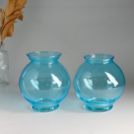 Landysh-1 candlestick blue 14x14 cm, 1350 ml Mix-1
