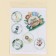 Set for decoration "Happy Birthday", animals