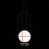ST LUCE table lamp. SL1189.404.01. Beata. 1x60 W, E27, 25x25x70 cm, black color