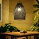 Ceiling Lamp from the rattan "Pati" 1x120W, E27, 30x30x45 cm