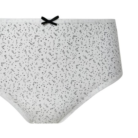 Cowards female slips "branches", white color, size 54-1