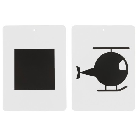 Developing set according to the method of G. Doman: developing cards and rattles, crumb I-7