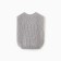 Knitted crumb I, height 86-92 cm, gray
