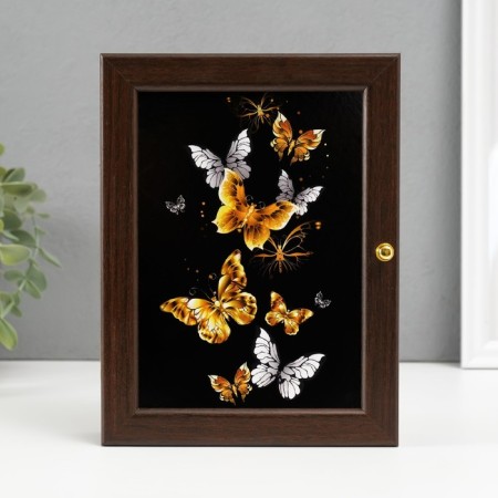 Key of the "butterfly" 16x21 cm Wenge