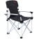 Folding chair with hard armrests, 67/60 x 55 x 48/97 cm, black/gray color