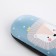 Glasses for glasses, 16 x 3.8 x 6 cm, blue color
