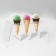Ice Cream Cream 10 × 28 × 15, D = 4 cm, 3 mm plexiglass, in a protective film