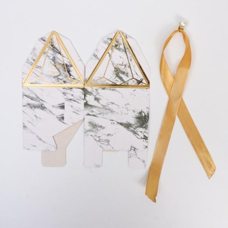 Gift box, packaging, “gold”, 8.5 x 8.5 x 11.5 cm-2