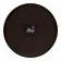 Watching clock, interior "classics", silent, D-30 cm, brown