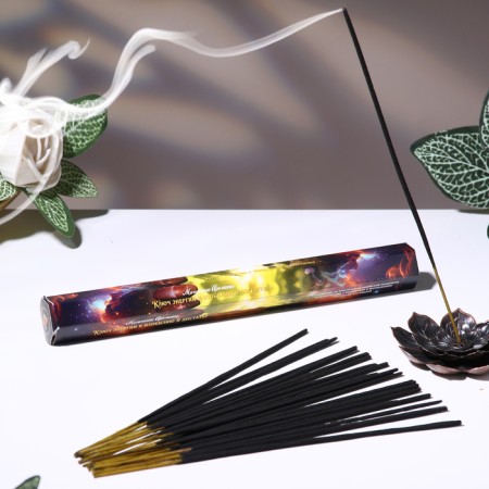 Incense "Energy key to abundance and prosperity", 20 pcs in packaging, hexagon