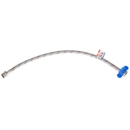 Flexible Aquakratos, Stuzer nut, 50 cm, stainless steel, with the key to installation