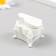 Figure for Florarium Polystone "White Piano" 5x4.5 cm