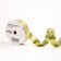 Tape for decor and gifts, "stripes", gold, 2 cm x 50 m
