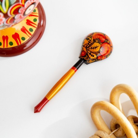 Set "Roset with a spoon", 10 × 4 × 10 cm, Khokhloma-3