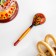 Set "Roset with a spoon", 10 × 4 × 10 cm, Khokhloma