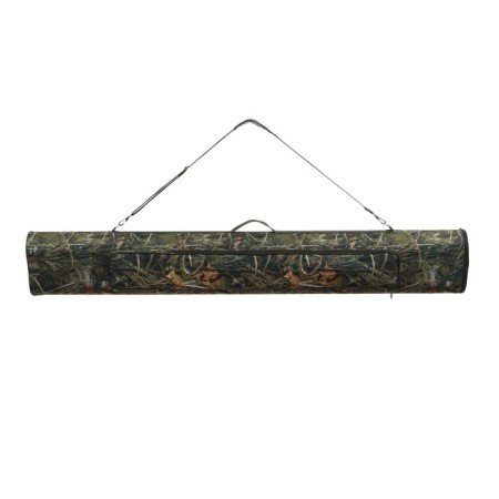 Double tube for fishing rods with pockets, length 145 cm, width of one section 11 cm