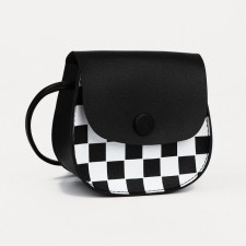 Baby bag on magnet, long belt, black color