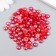 Decor for creativity plastic "Half of beads. Red gamma" 20 g 0.8x0.8 cm