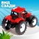 Inertial "farmer" tractor, red color