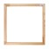 Frame for paintings (mirrors) 50 x 50 cm, profile 37 x 18 mm, emma, unpainted wood (suitable for decoration)