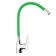 ROEGEN RC014G kitchen mixer, single -leaf, flexible surge, zinc, light green, chromium