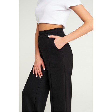 Women's pants, black color, size 46-3