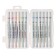Set of markers 12 colors, bilateral, cystic and beveled tips