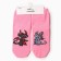 Women's terry socks "Dragon Family", pink color, size 36-40