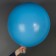 Latex ball 36 ", pastel, 1 pc., Blue