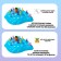 Board game "Eared races. Winter race ”, 2-4 players, 4+