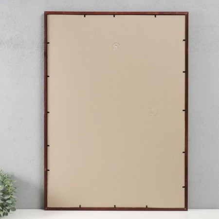 Photo frame wood 50x70 cm, red tree (1702) (plastic screen)-2