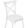 Plastic chair Venus plastic, white 48x53x88 cm