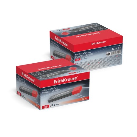 Set of sections for mechanical pencils of 10 pieces Erichkrause, NV, Grifel D = 2.0 mm, plastic case-2