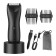 Ltri-16 haircut machine, portable, battery, 500 mAh, 3/6/9/12 mm, black