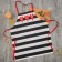 Apron "Ethel: Live. Gotov :. Lyubov." 70x60 cm, 100% cotton, sarzha 190 g/m²