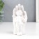 Suvenir Polystone "Snowty Angel leaned against his palm" 9x4.5x3.5 cm