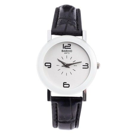 Women's watches of female "Ains", eco-leather strap, D-3 cm