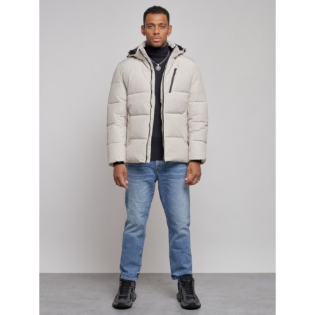 Winter jacket, size 50, light-beige color