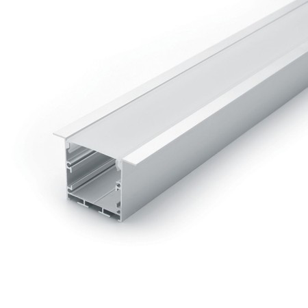 The profile is built for LED tape Feron, Cab255, 2 m, silver color